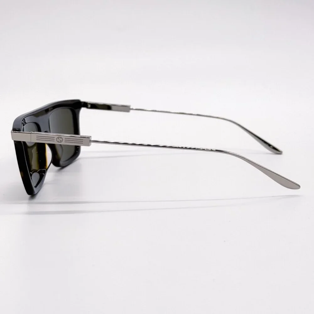NEW AUTHENTIC GUCCI GG1437S 002 SQUARE MEN SUNGLASSES GUCCI